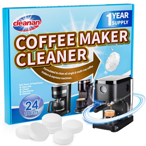 Coffee machine cleaning and - coffee,