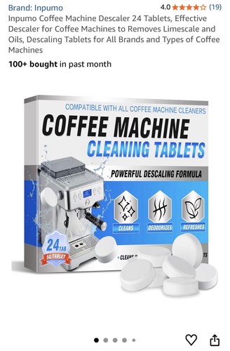 Coffee machine descaler - machine, 24
