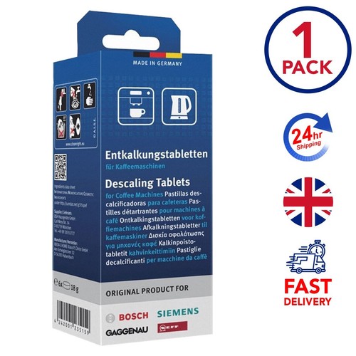 Descaling tablets for coffee - descaling,